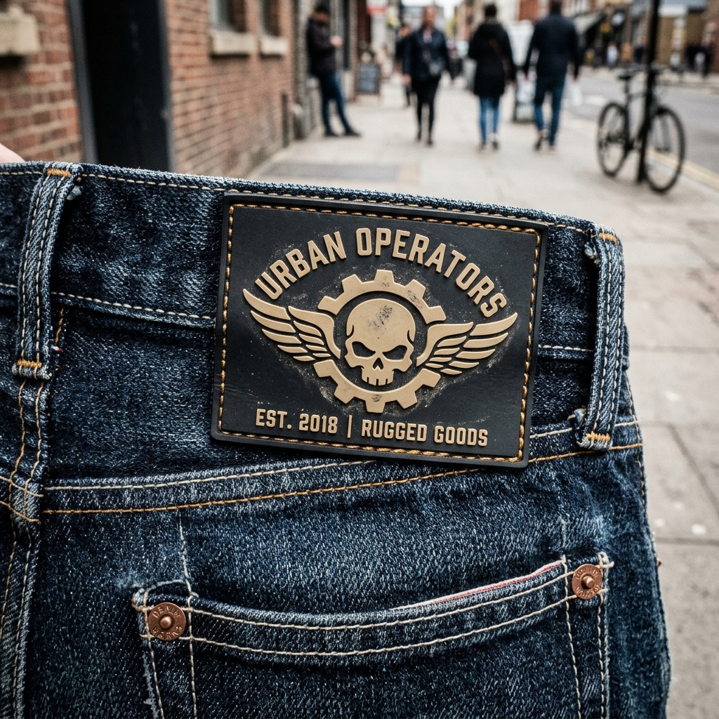Custom Patch on Jeans
